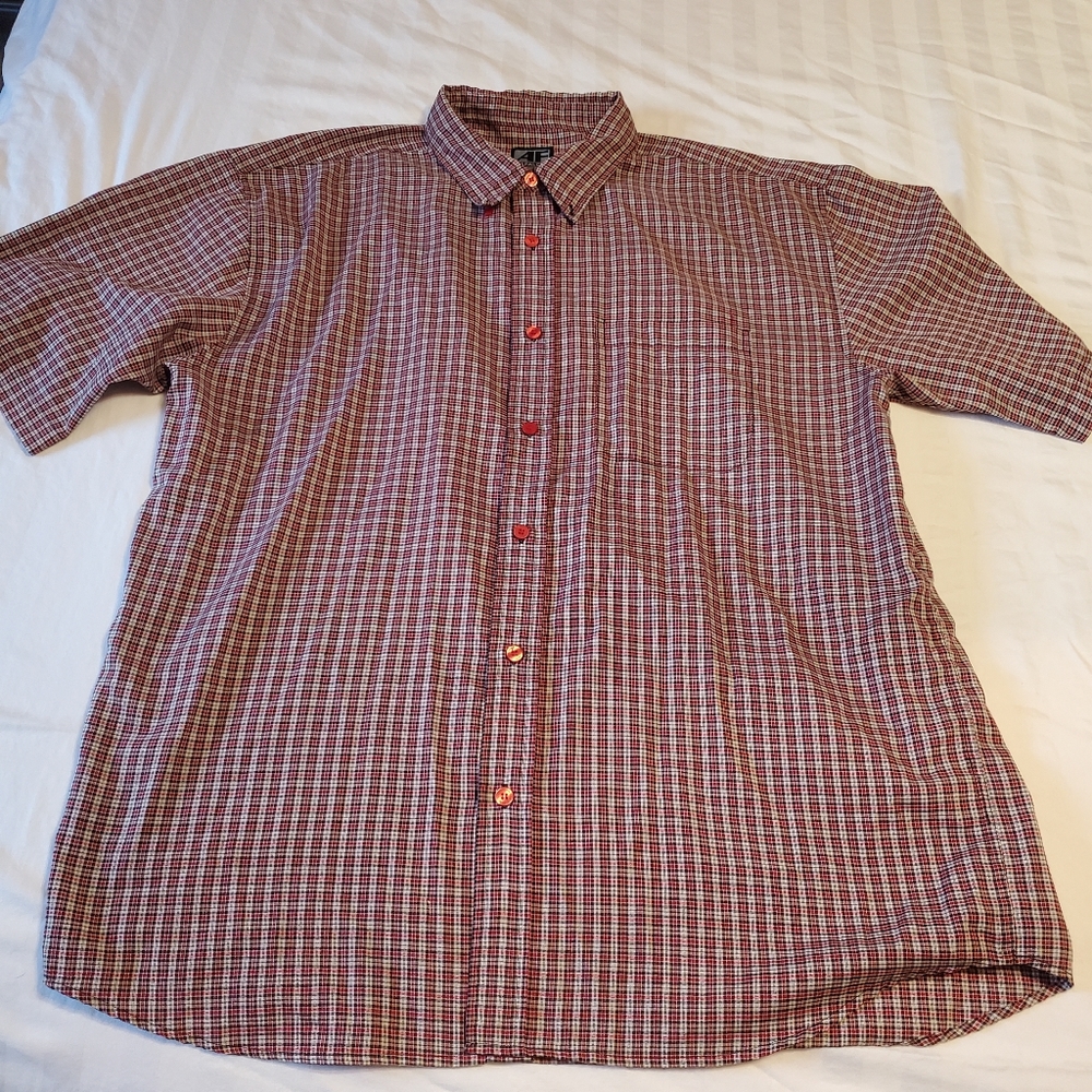 Short sleeve button down XXL Air Falcon from Stitches